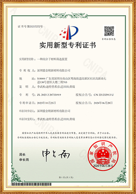 Certificate Of Honor